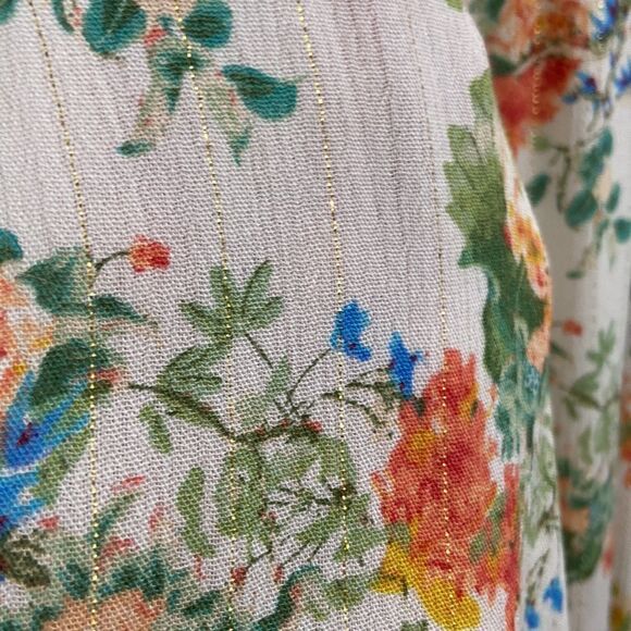 Rachel Ashwell Floral Layered Skirt size Large - Picture 6 of 8